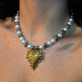 Dotted Heart Necklace