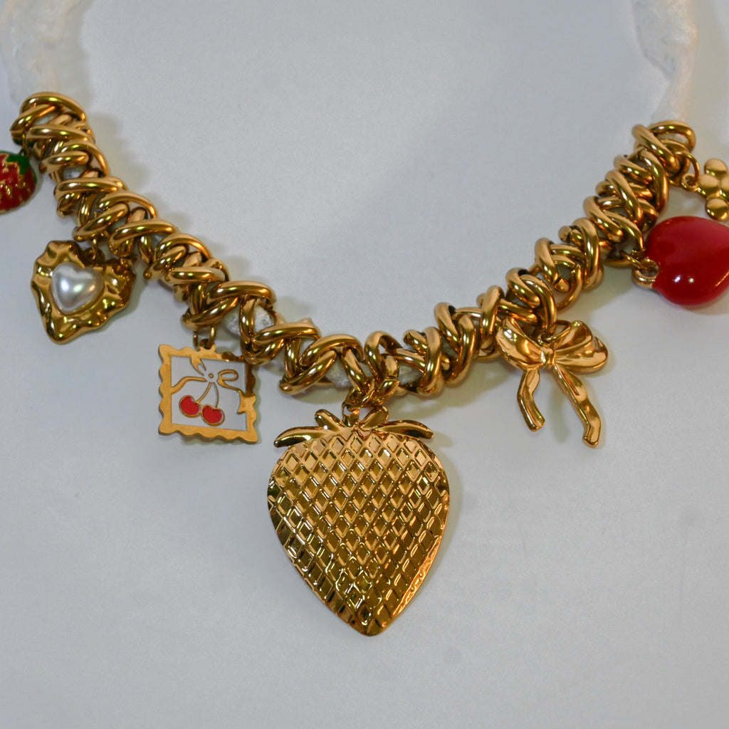 Strawberry Necklace