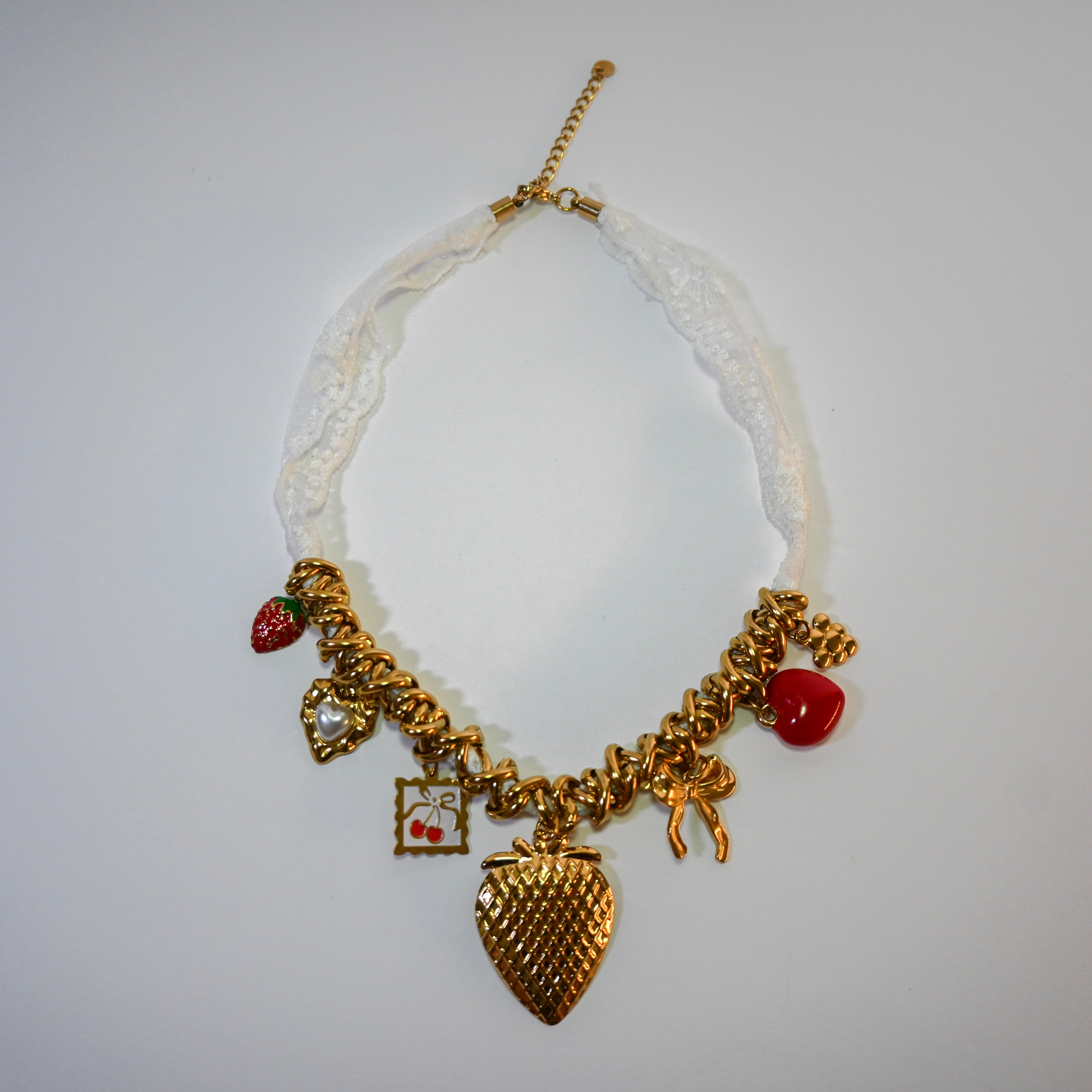 Strawberry Necklace