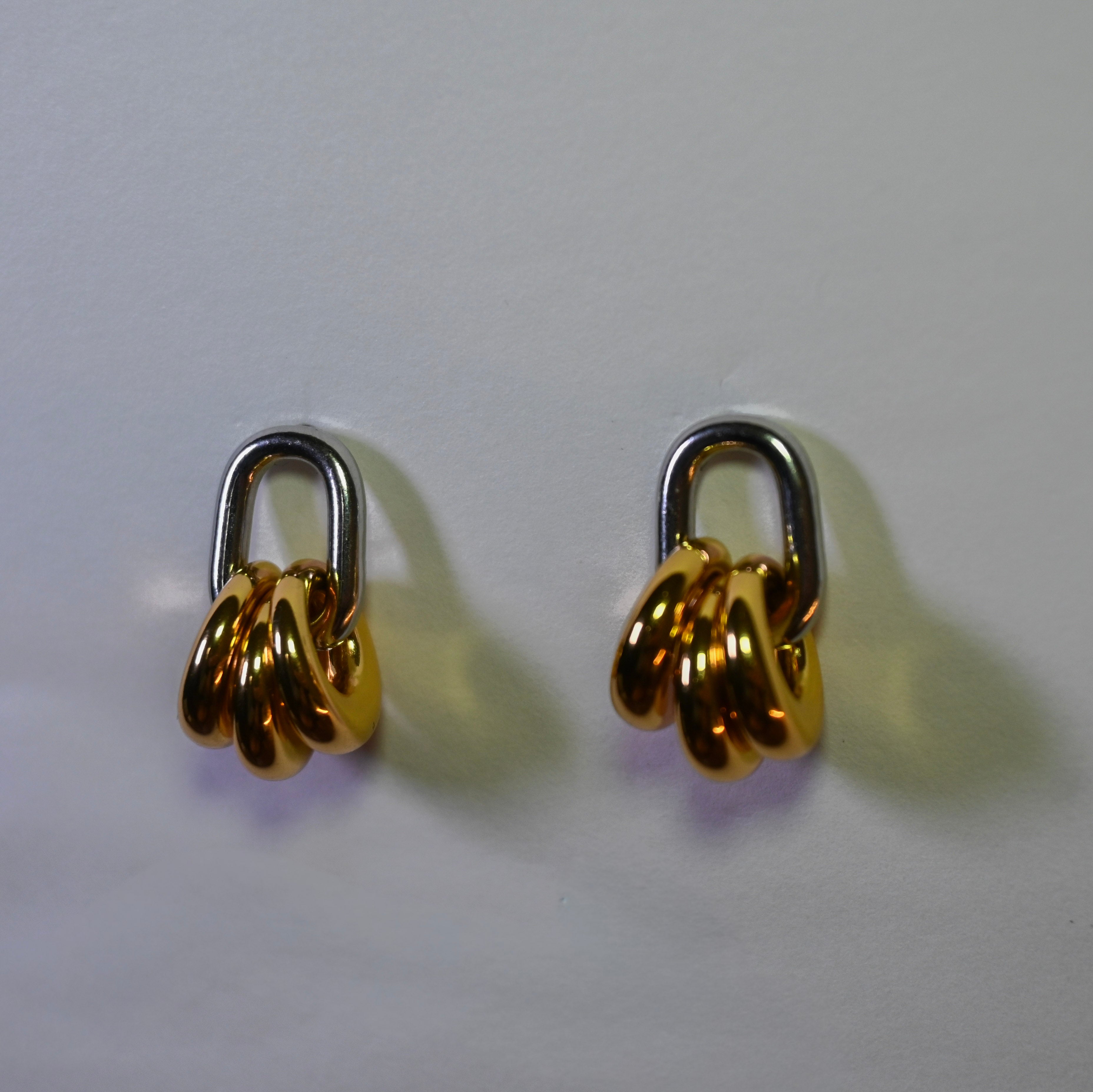 Mixed Chains Earring