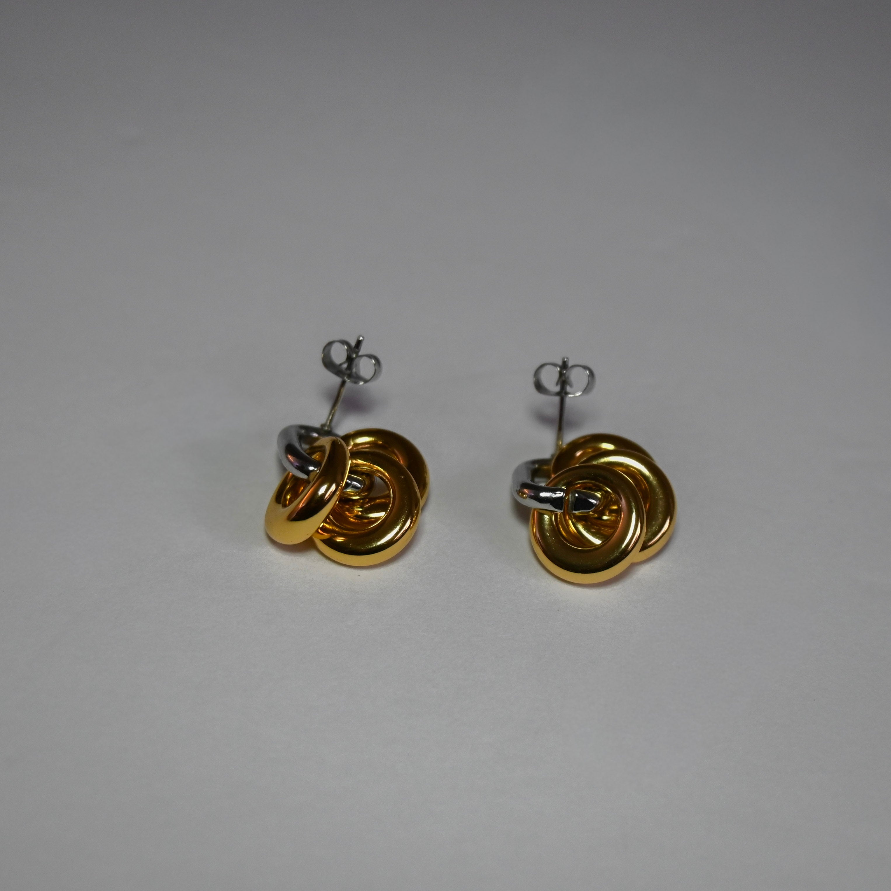 Mixed Chains Earring