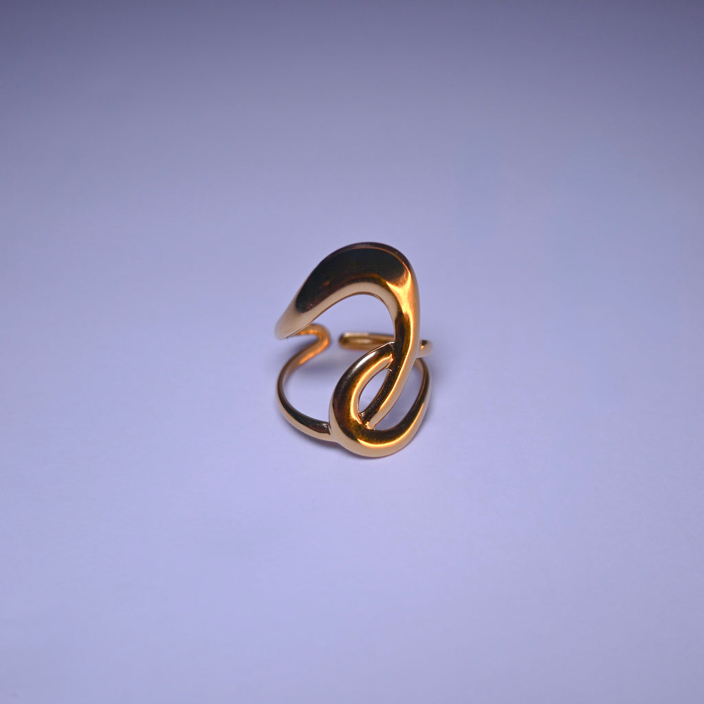 Organic Lines Ring