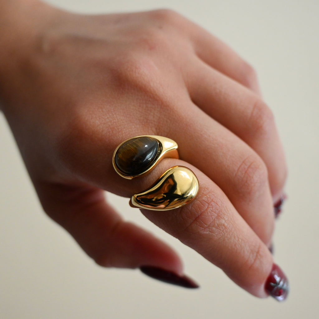 Tiger Eye Ring